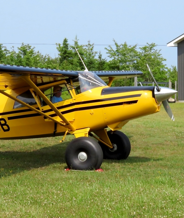 yellow light aircraft 2007 Maule M4